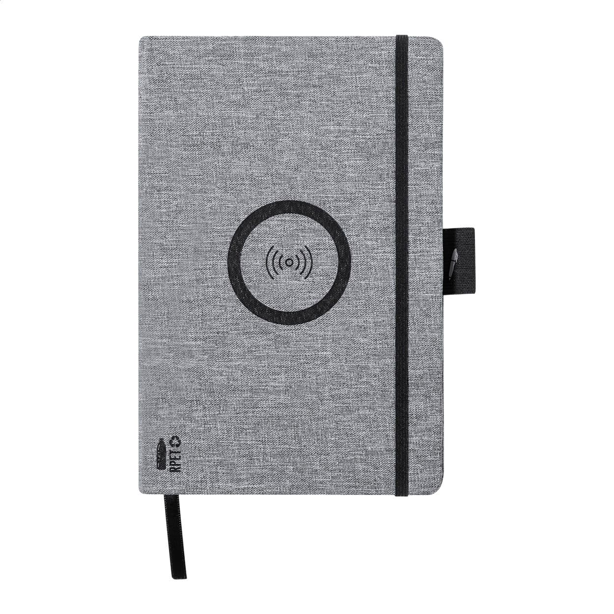 Charbuk - blocnotes cu încărcător wireless