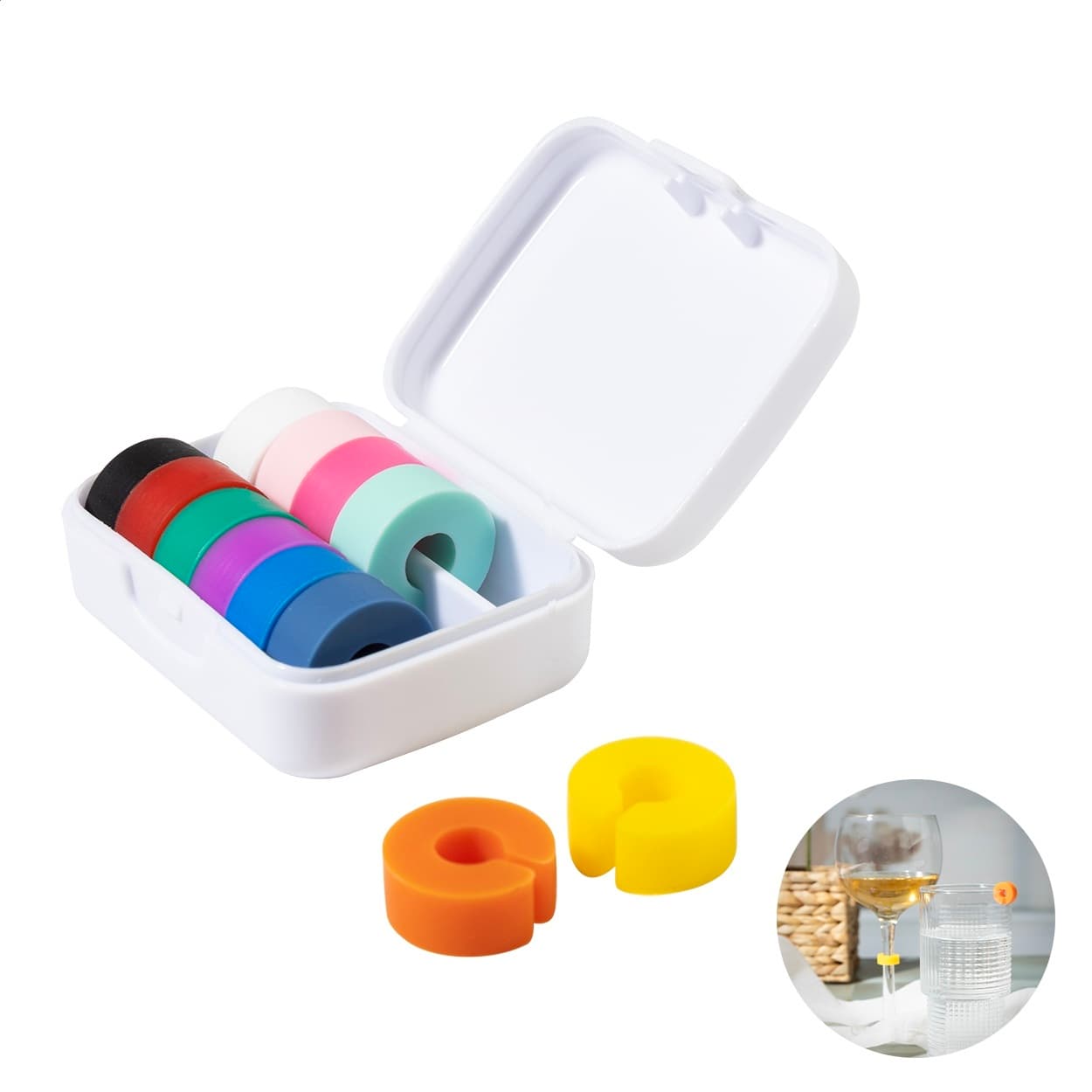 Cupperty - set de identificatori pentru sticlă