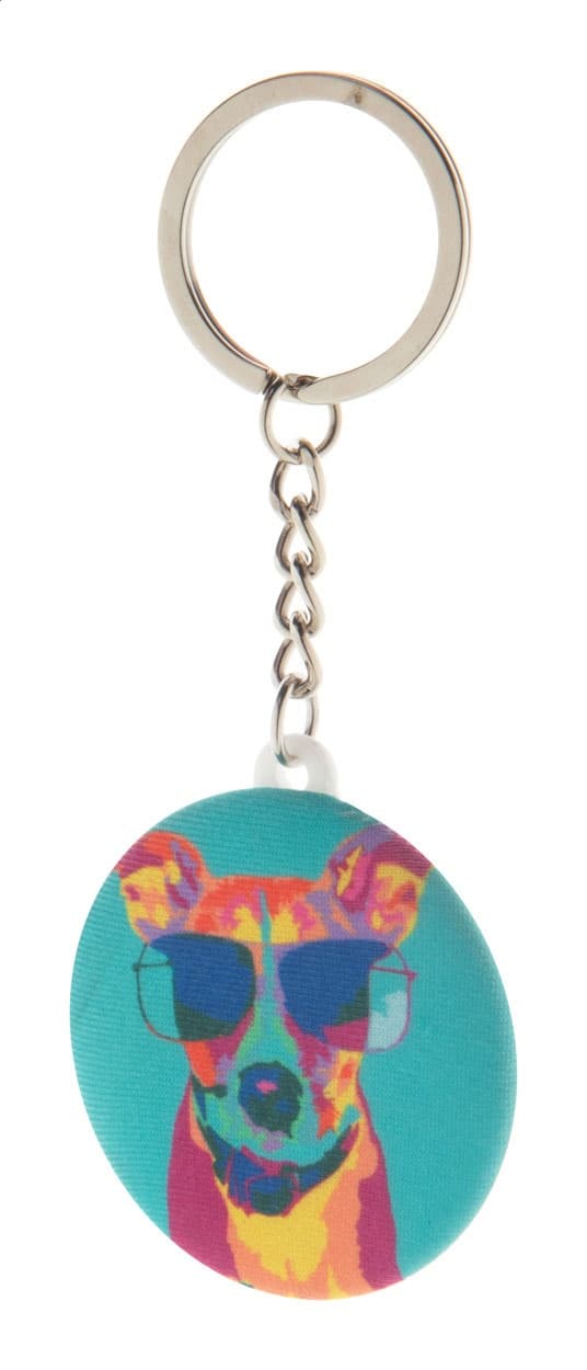 KeyBadge RPET Mini - breloc pin, RPET