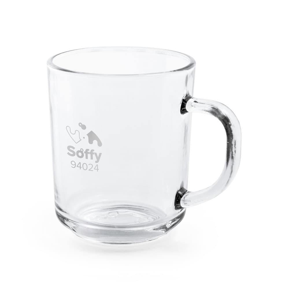 SOFFY. Cană de sticlă 230 mL