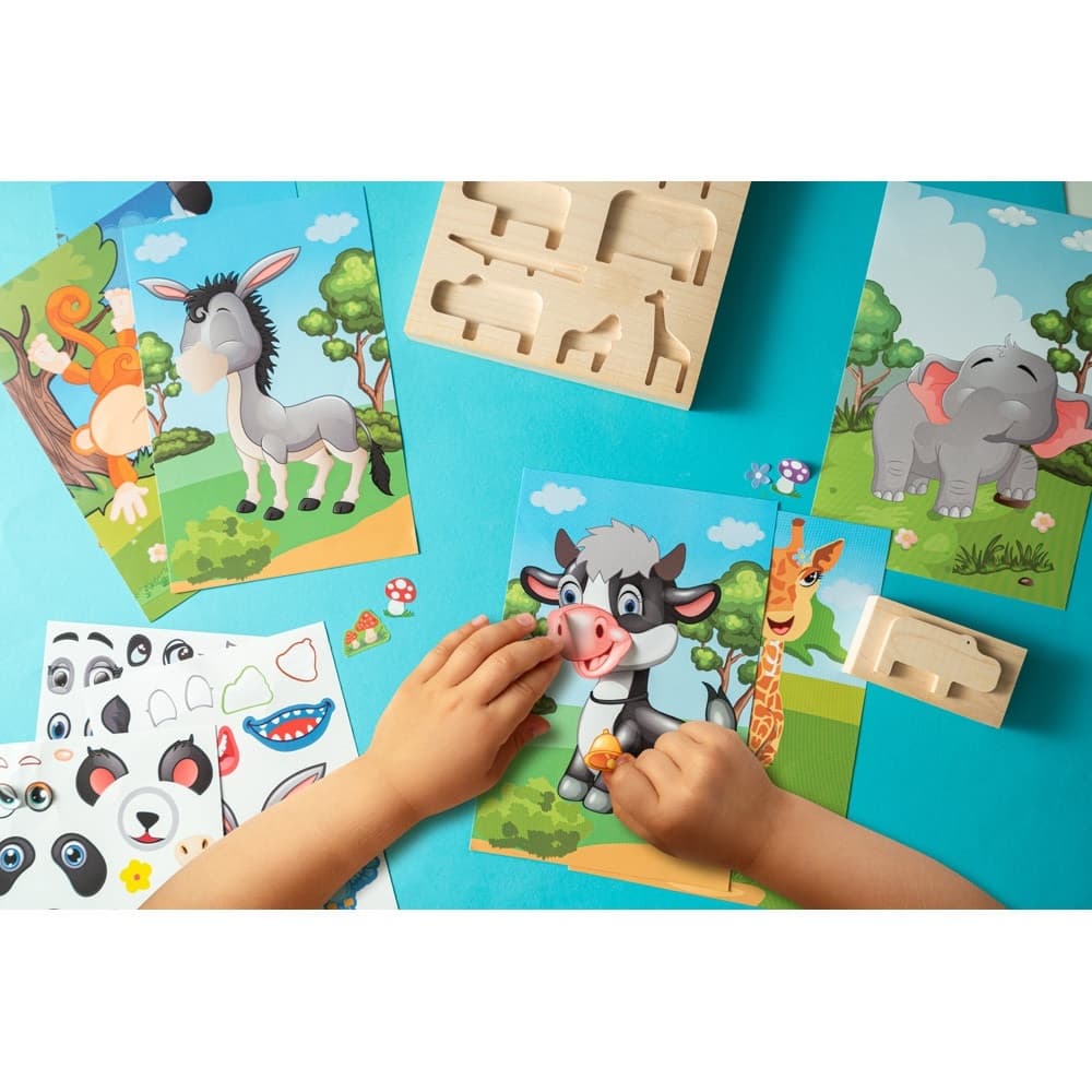 MADAGASCAR. Sticker set