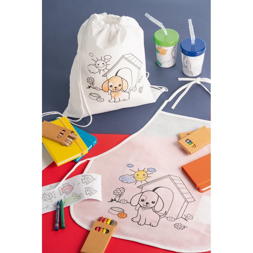 NILO. Șorț de colorat pentru copii (80 g/m²)