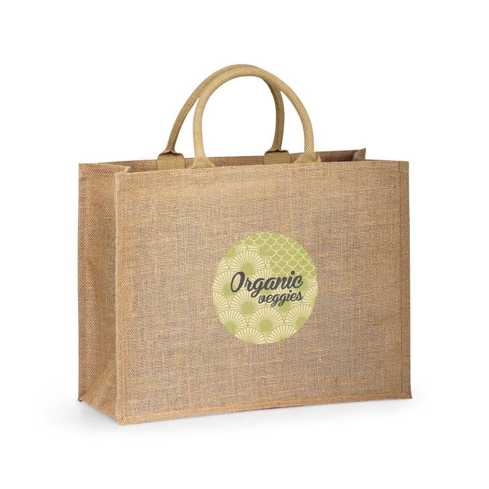 SHANTI. Jute shopping bag (360 g/m²)
