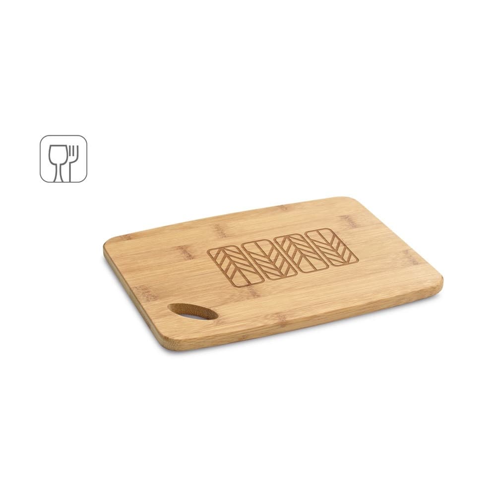 CAPERS. Bamboo serving board