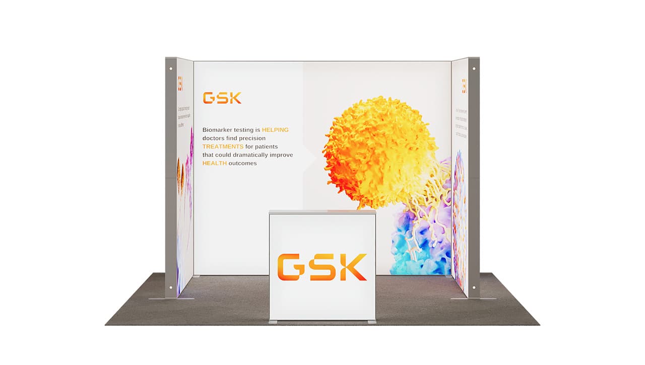 Stand Expo LED Mira