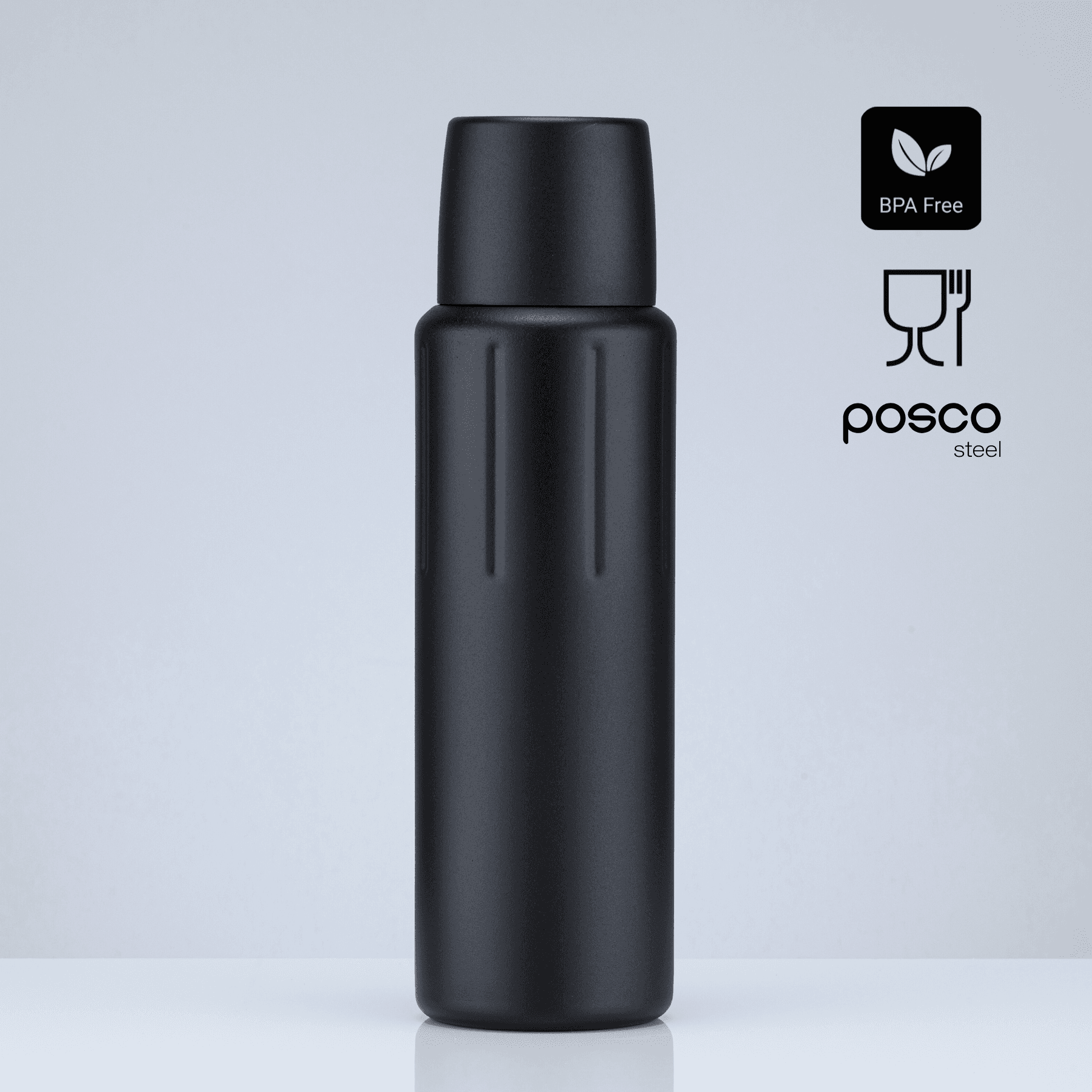 Scandic termos din oțel inoxidabil cu vid și strat de cupru, 750 ml
