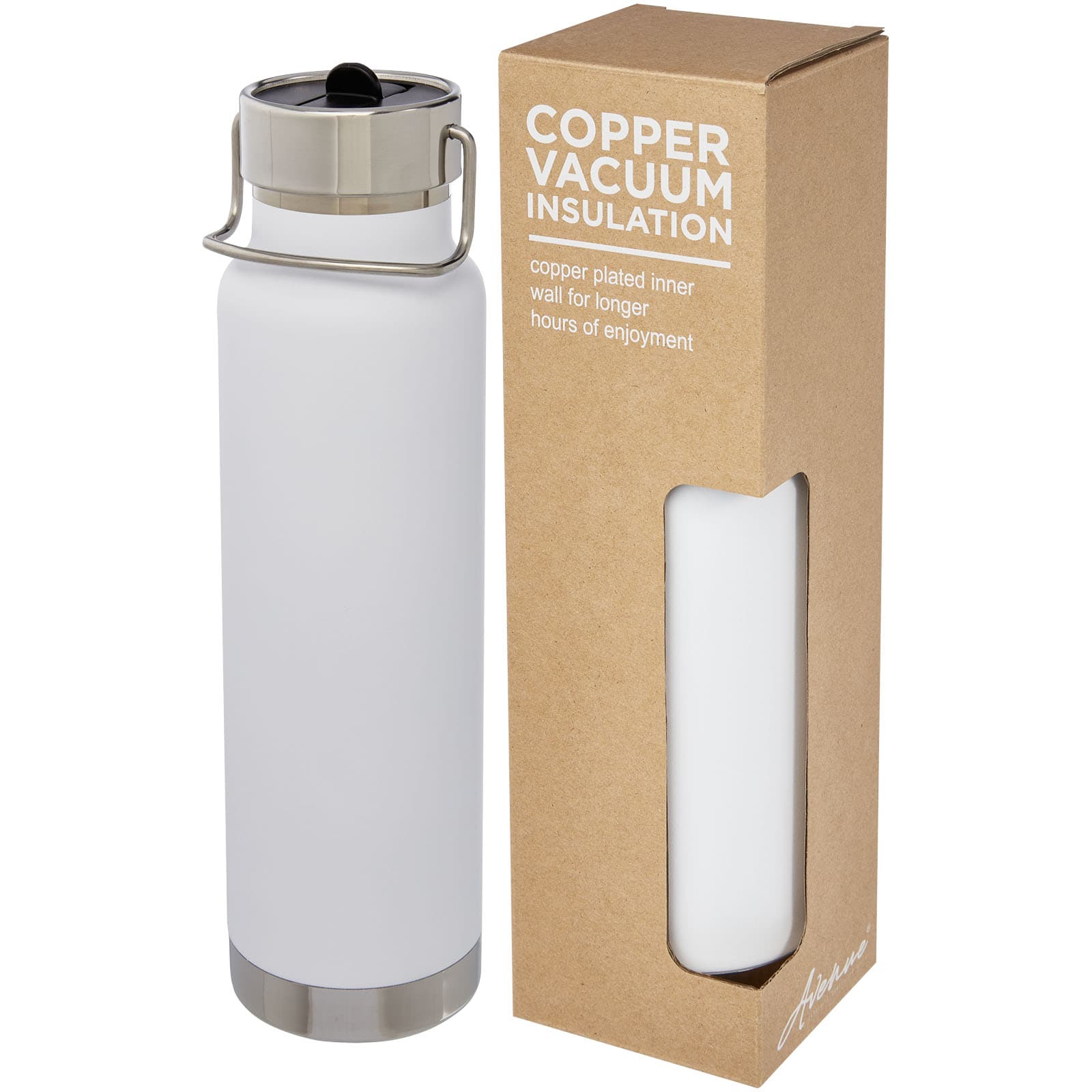 Sticlă sport Thor cu izolație termică în vid și cupru, 750 ml