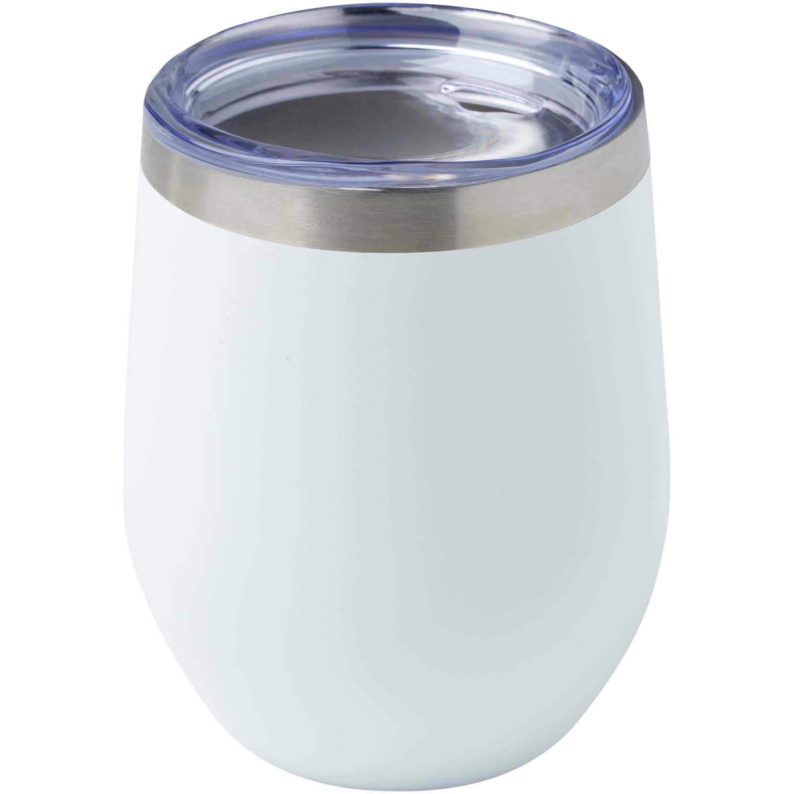 Pahar Corzo 350 ml din oțel inoxidabil reciclat certificat RCS, cu izolație în vid și cupru
