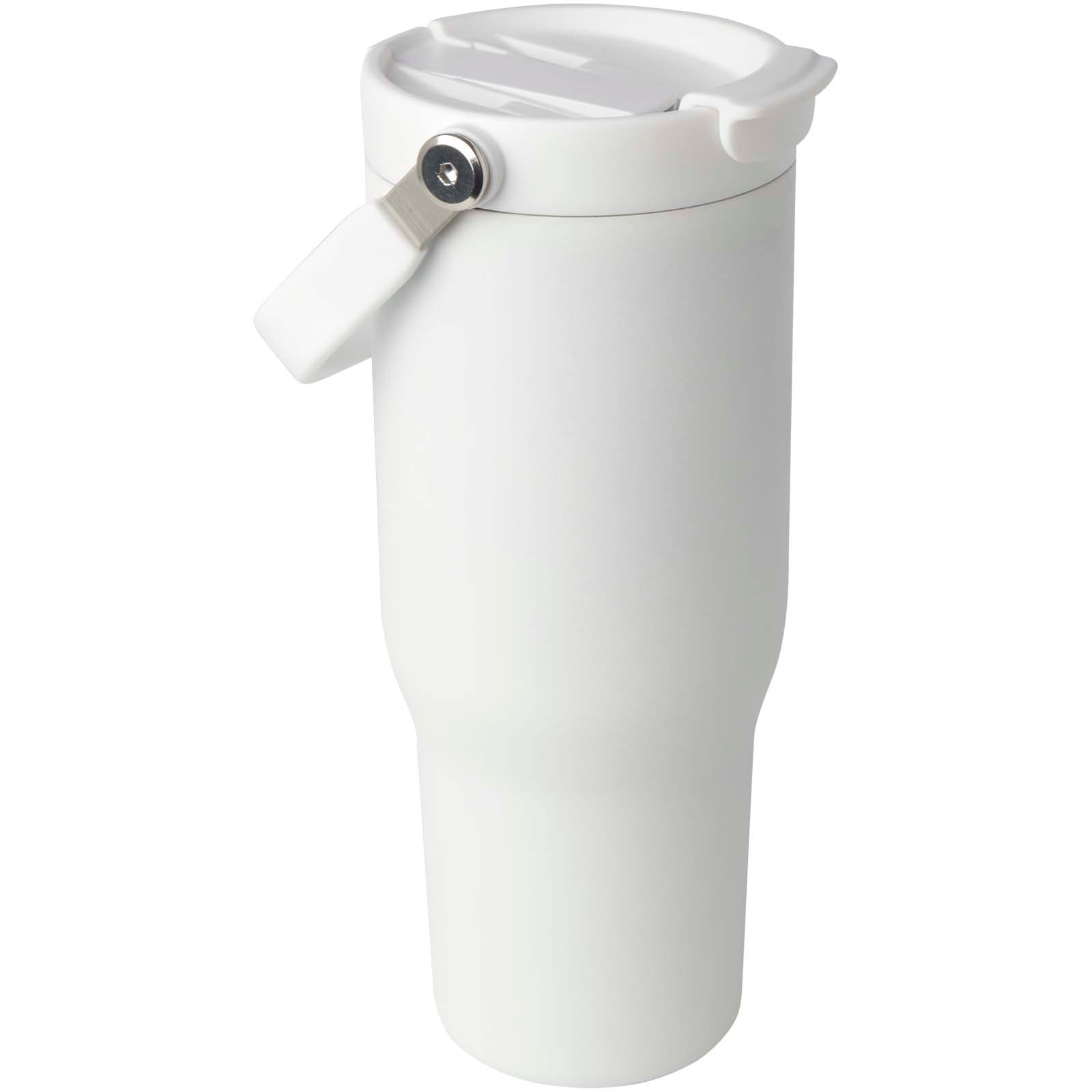Pahar termoizolant cu vid din cupru și oțel inoxidabil reciclat RCS Bronx 900 ml cu capac dublă funcție