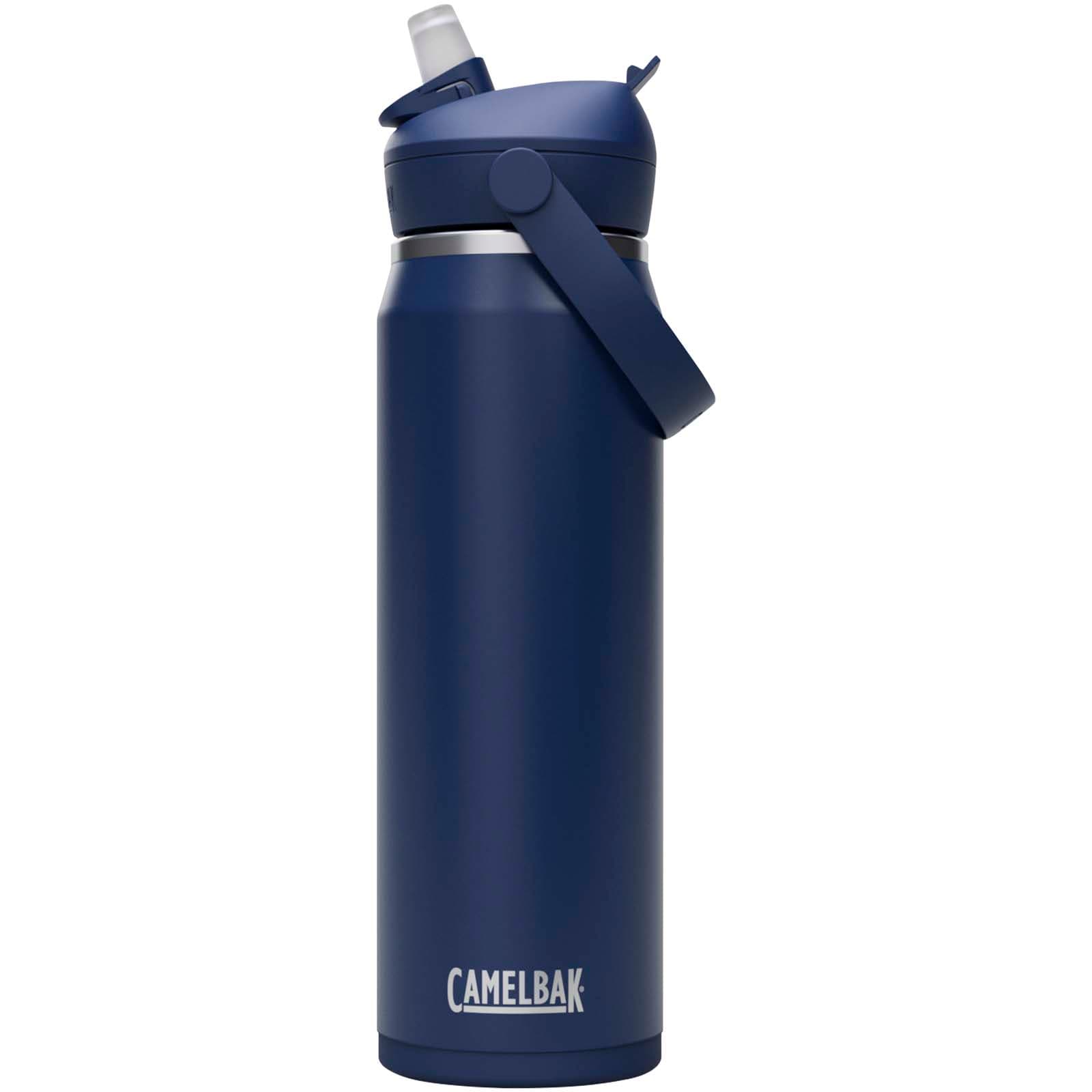 Sticlă de apă Camelbak® Thrive Flip VSS din oțel inoxidabil cu izolație în vid și pai rabatabil, 740 ml