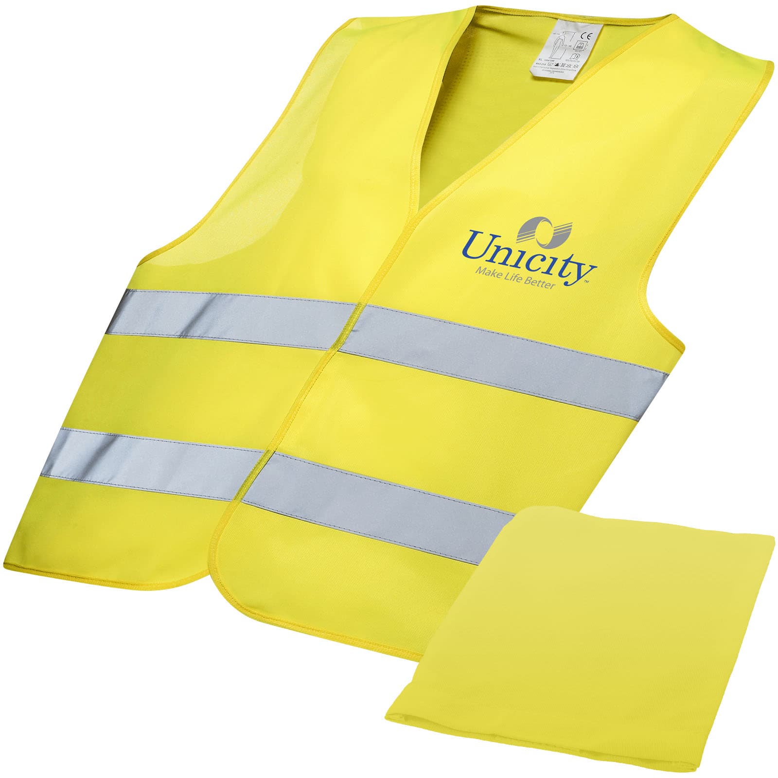 Vestă de siguranță RFX™ Watch-out XL în husă, pentru uz profesional