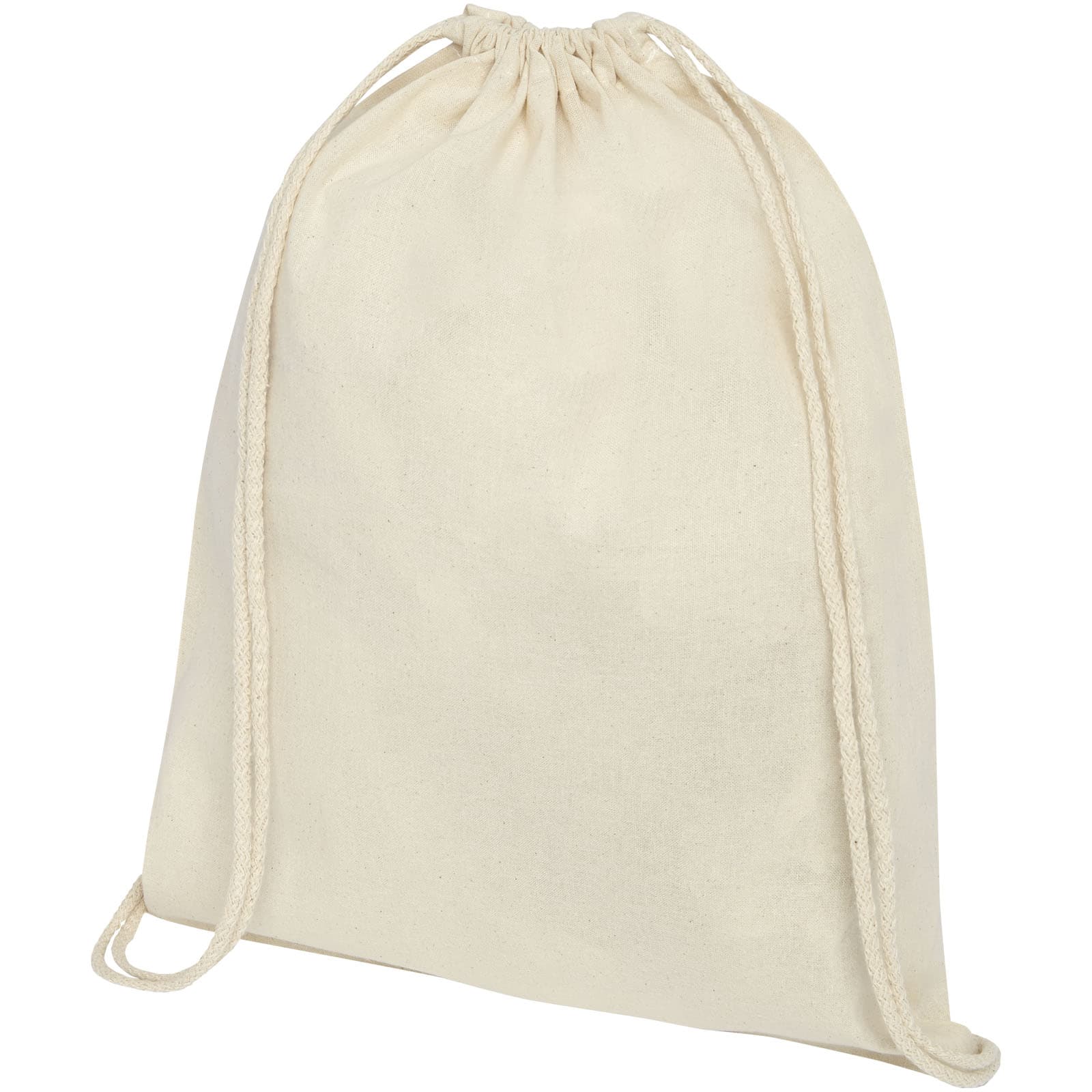 Sac cu șnur din bumbac Oregon 100 g/m² 5L