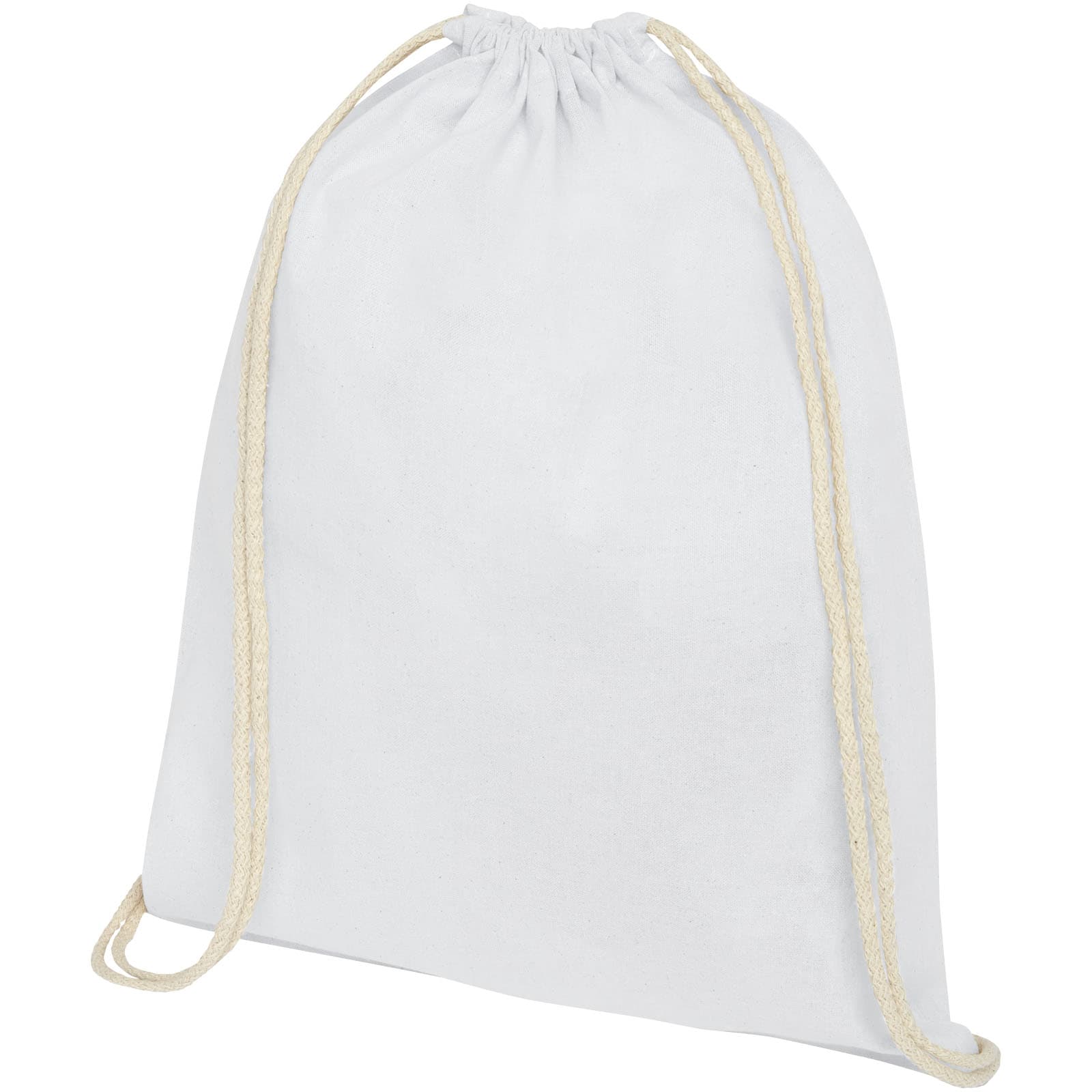 Sac cu șnur din bumbac Oregon 140 g/m² 5 l