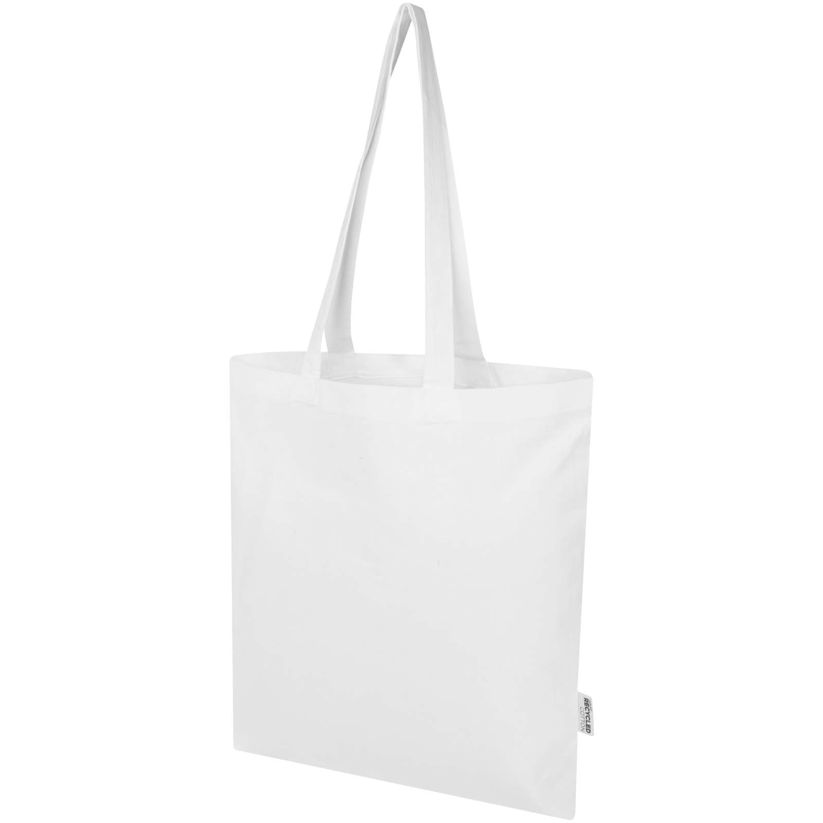 Sacoșă Madras Blend 140 g/m² din bumbac reciclat GRS 7L