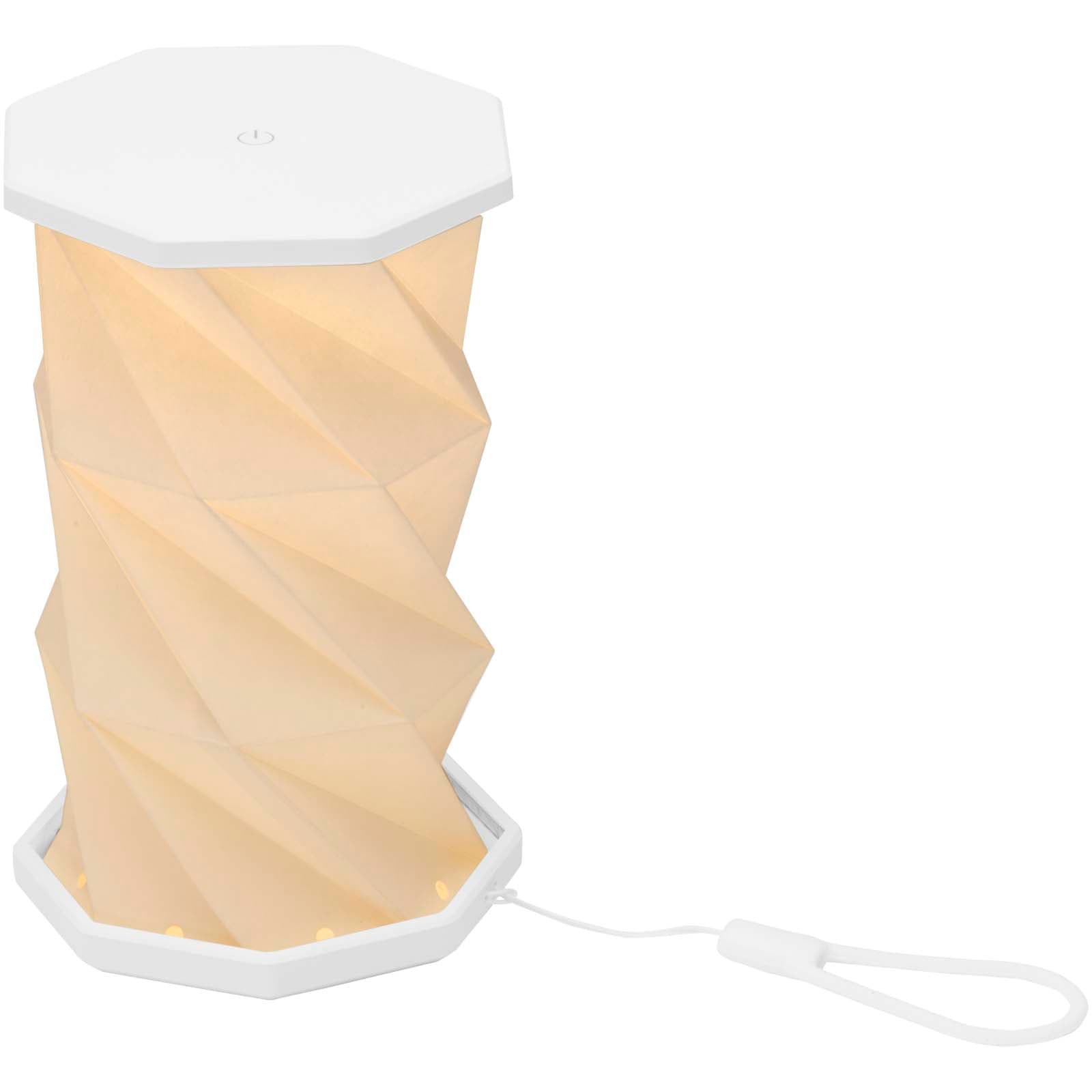 Celestia — lampă de birou pliabilă din plastic reciclat