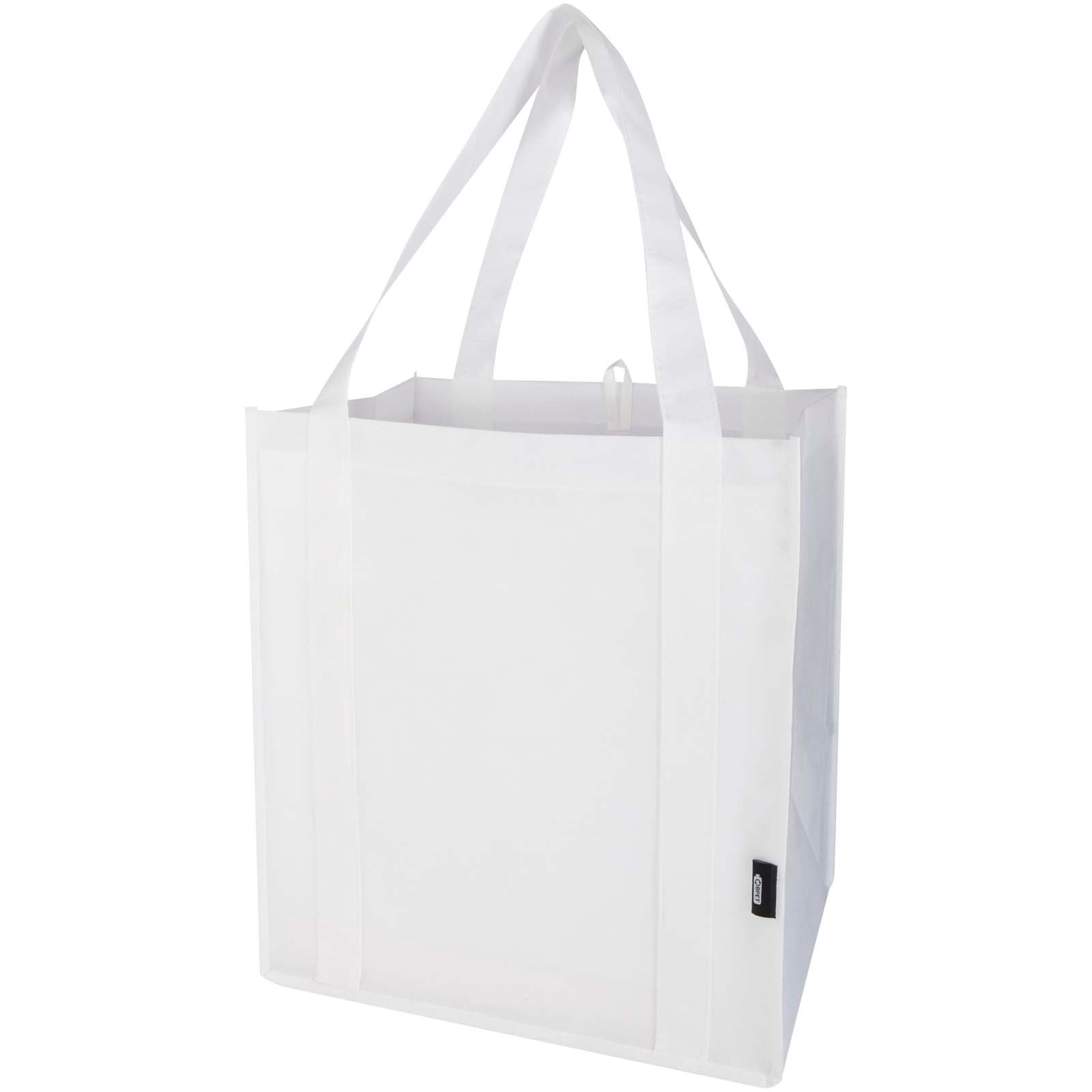 Sacoșă din material nețesut cu fund rigid din GRS reciclat Liberty 29L