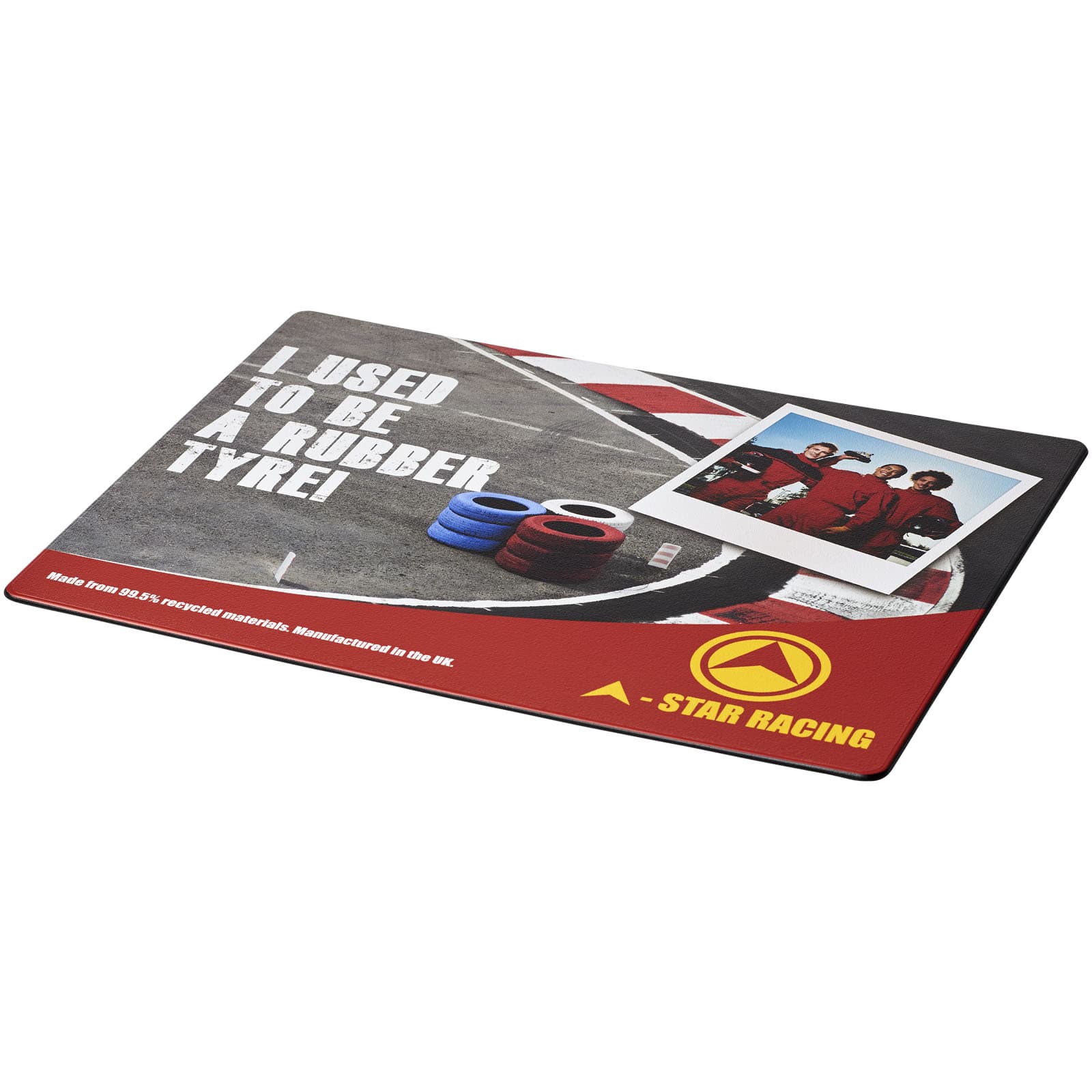 Mouse pad Brite-Mat® cu material din anvelope