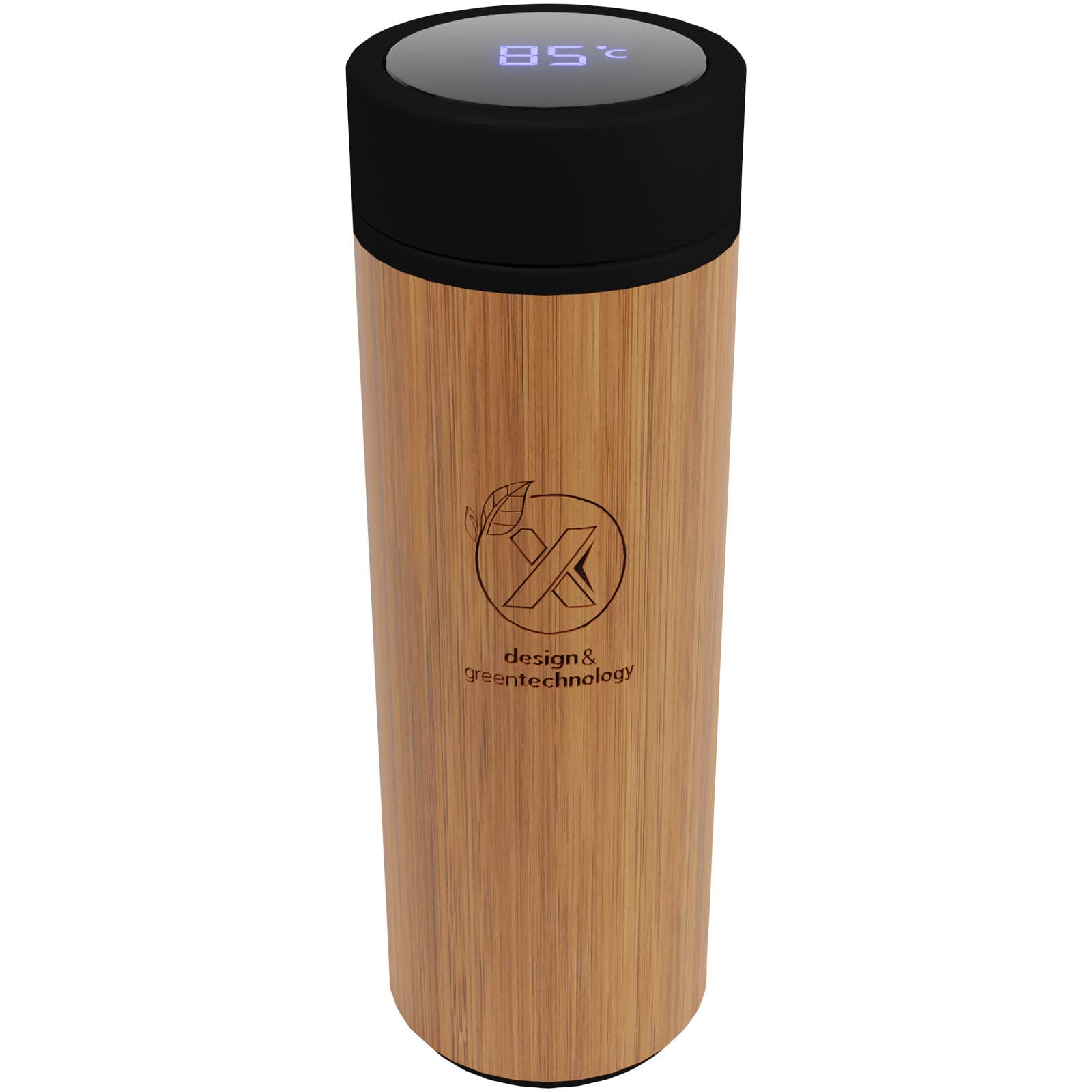 Sticlă inteligentă din bambus SCX.design D11 500 ml