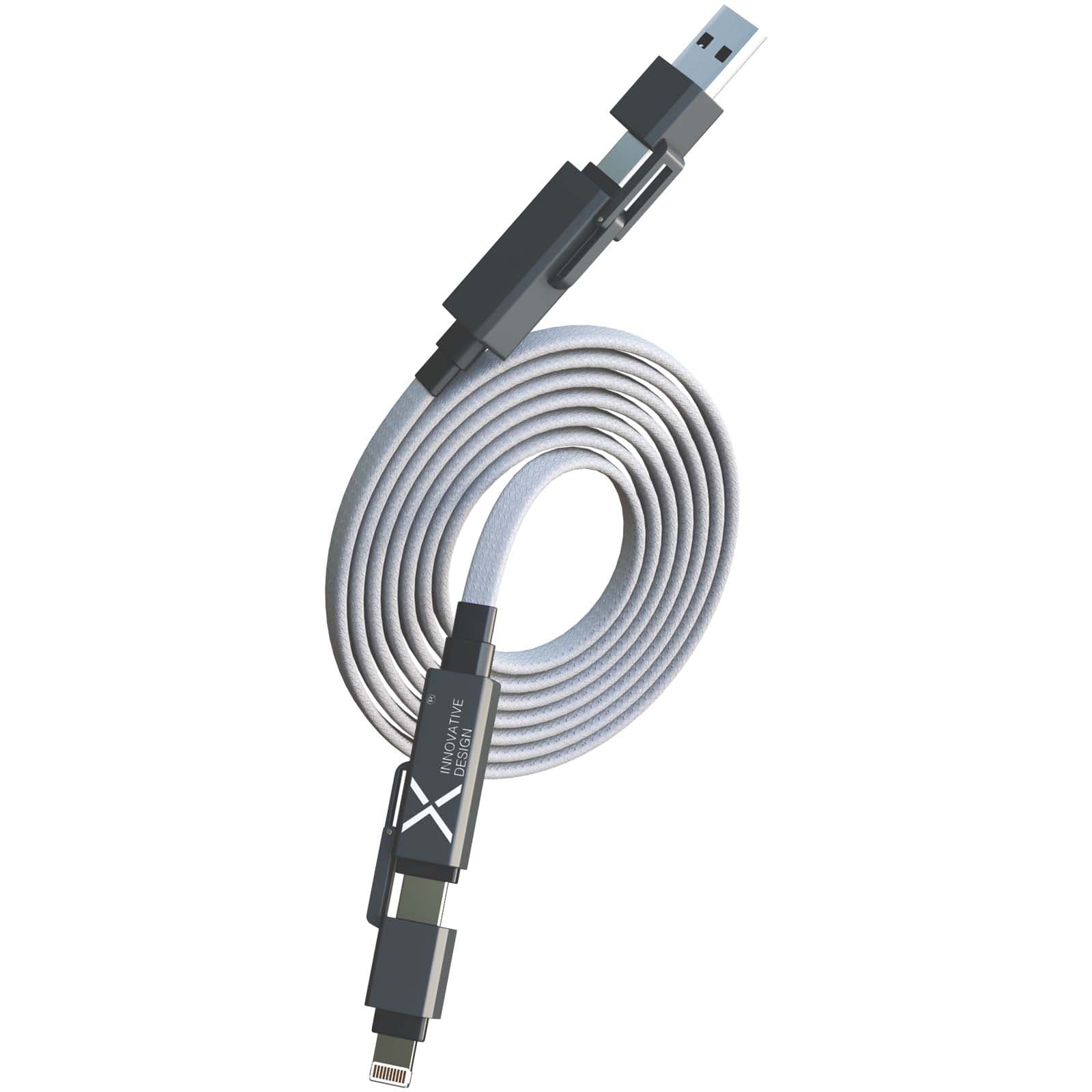 Cablu de încărcare magnetic plat SCX.design C58 de 60W