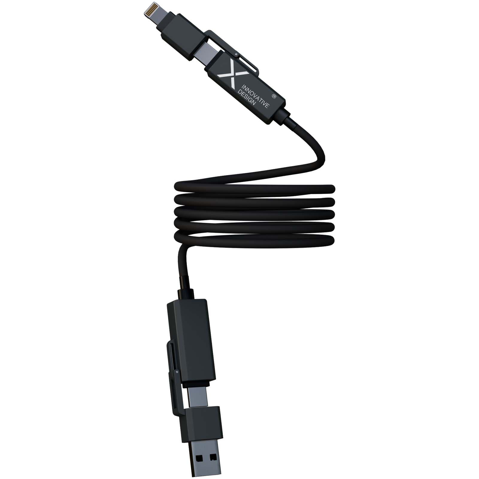 Cablu de încărcare magnetic din silicon SCX.design C59 de 100W
