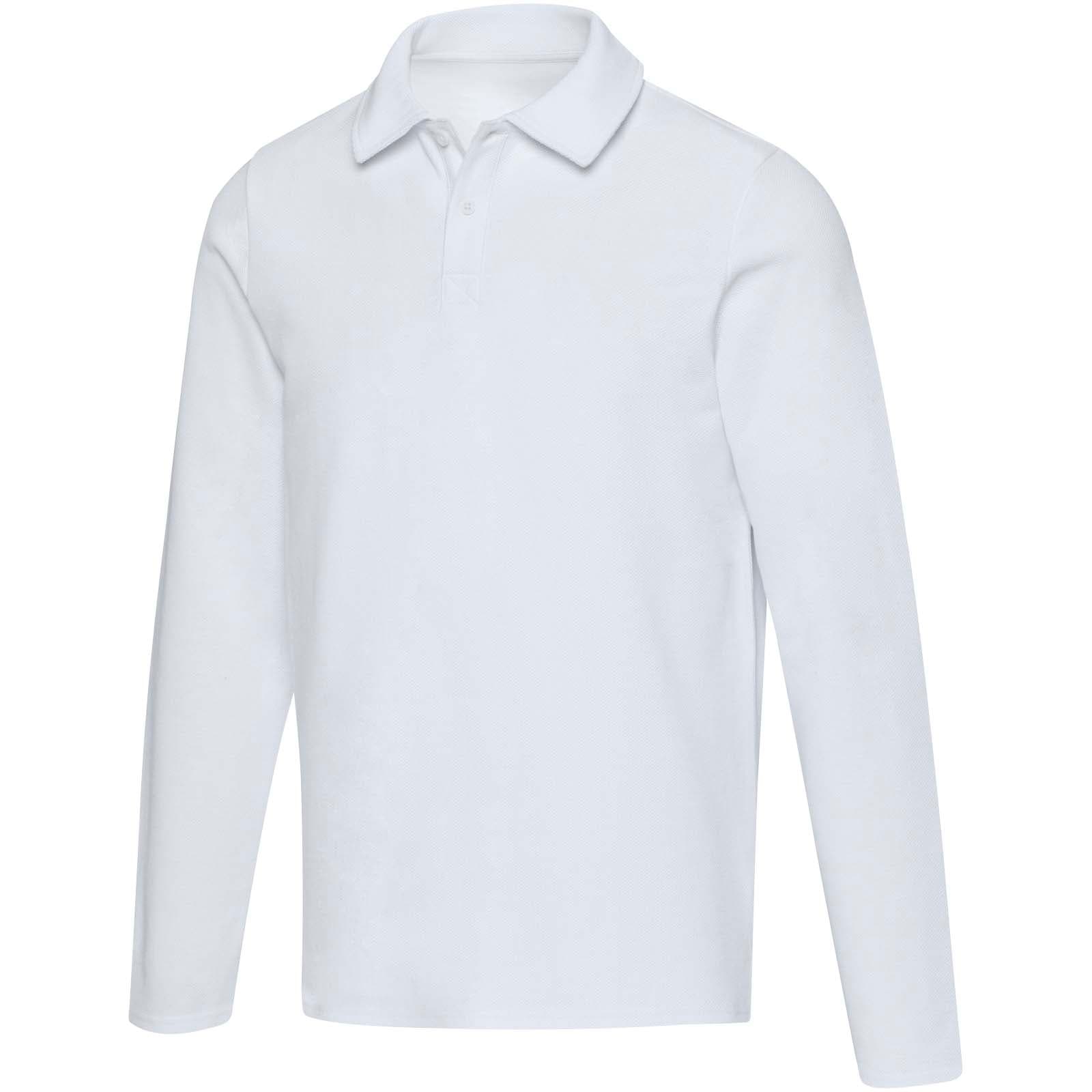 Tricou polo unisex cu mânecă lungă Apollo 245 g/m²