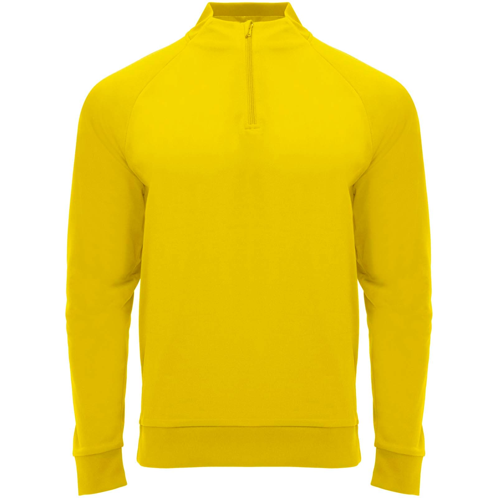 Bluză unisex cu mânecă lungă și fermoar scurt Epiro 200 g/m²