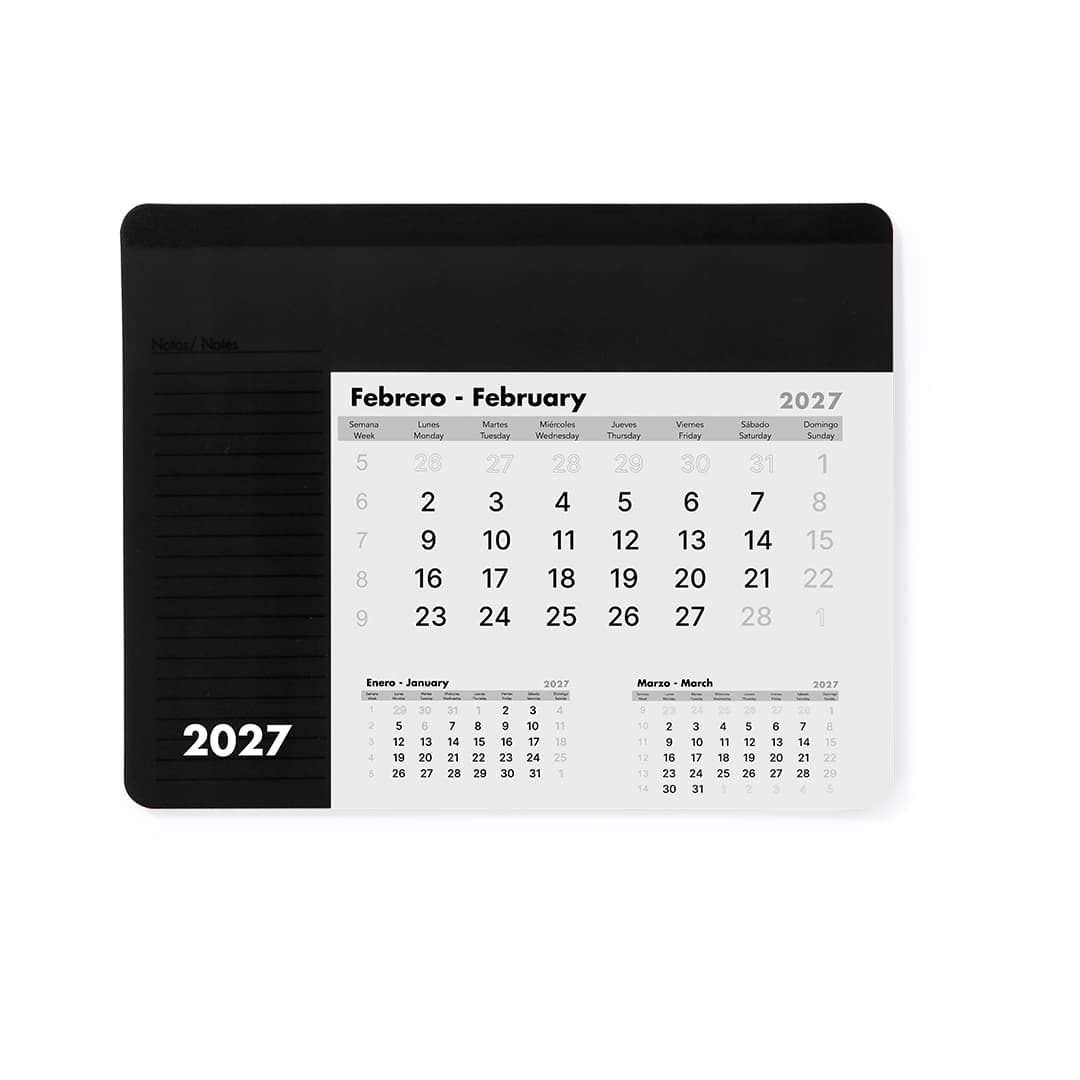 Calendar Mousepad Rendux