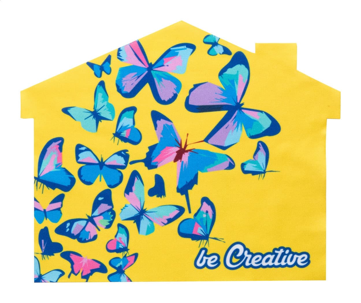 CreaClean RPET - Lavetă ochelari personalizată, cerc