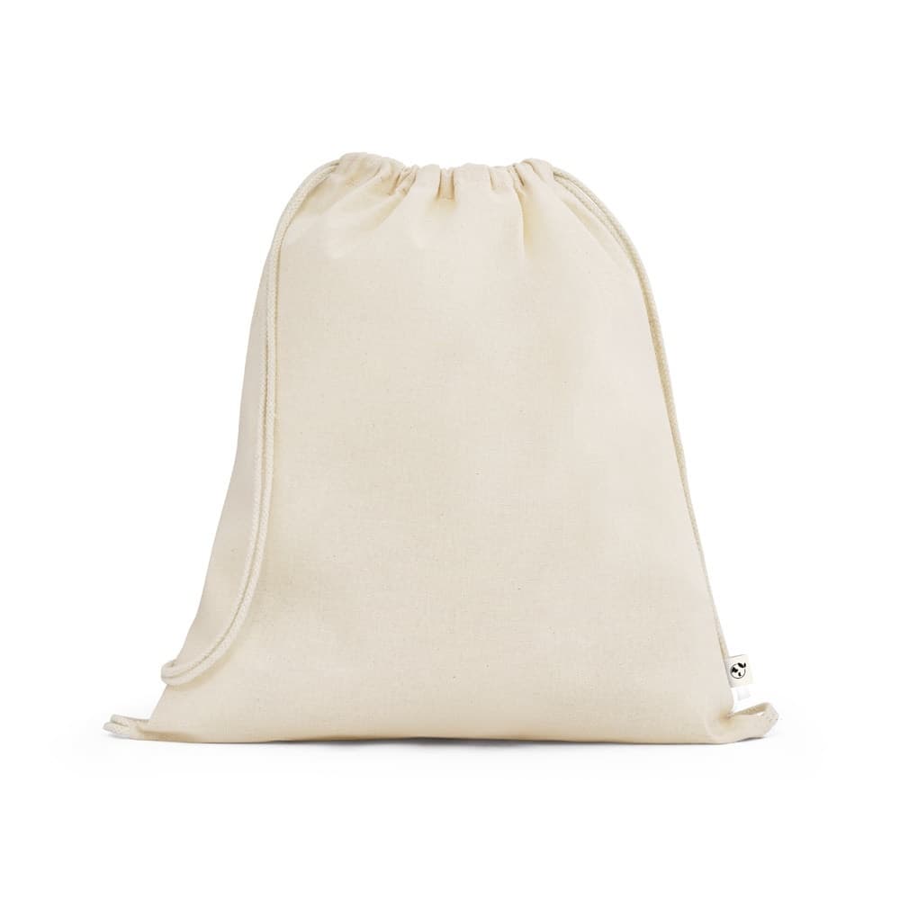 BELIZE. Sacoșă rucsac 100% bumbac organic (140 g/m²)