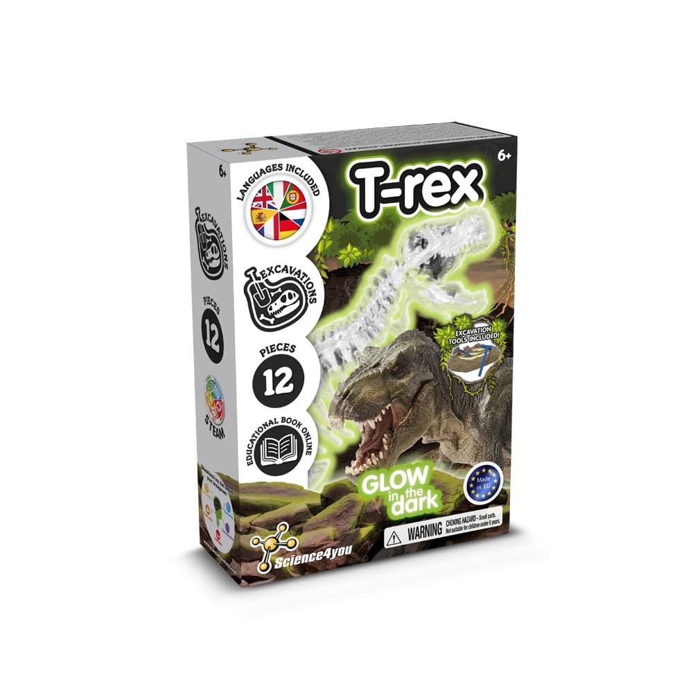 Fossil Excavation Kit I. Joc educațional pentru copii