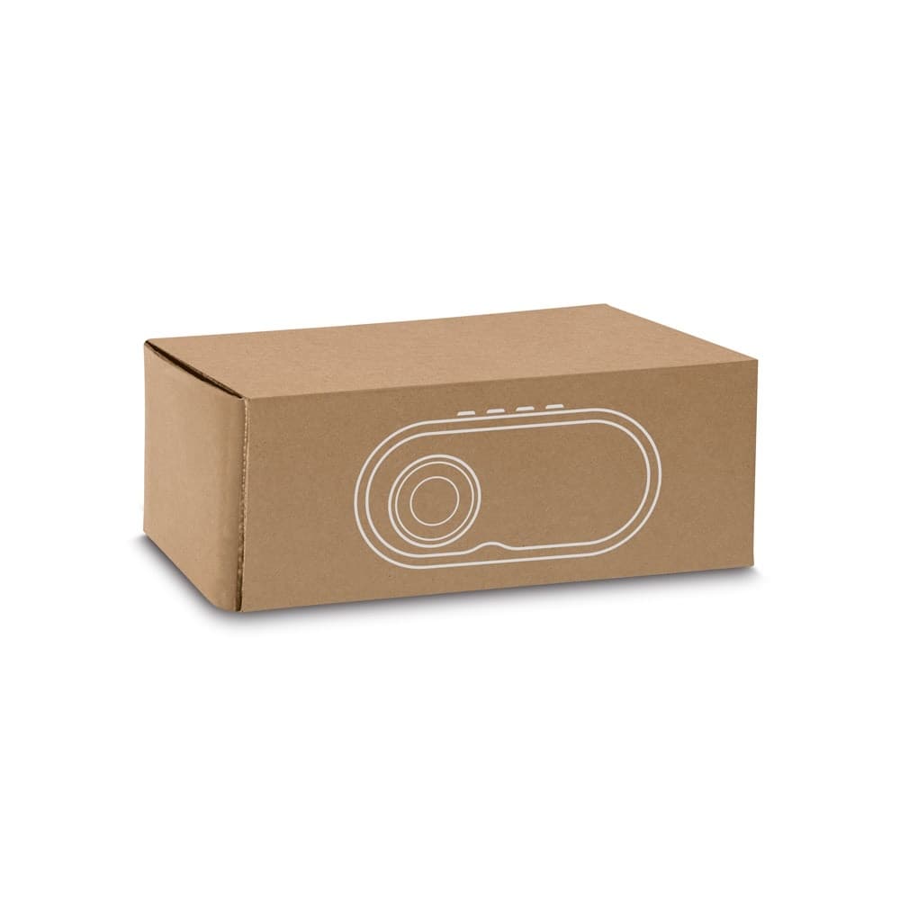 TILLY. Difuzor portabil de 3W cu autonomie de 5h pe bambus și ABS 100% reciclat (100% rABS)