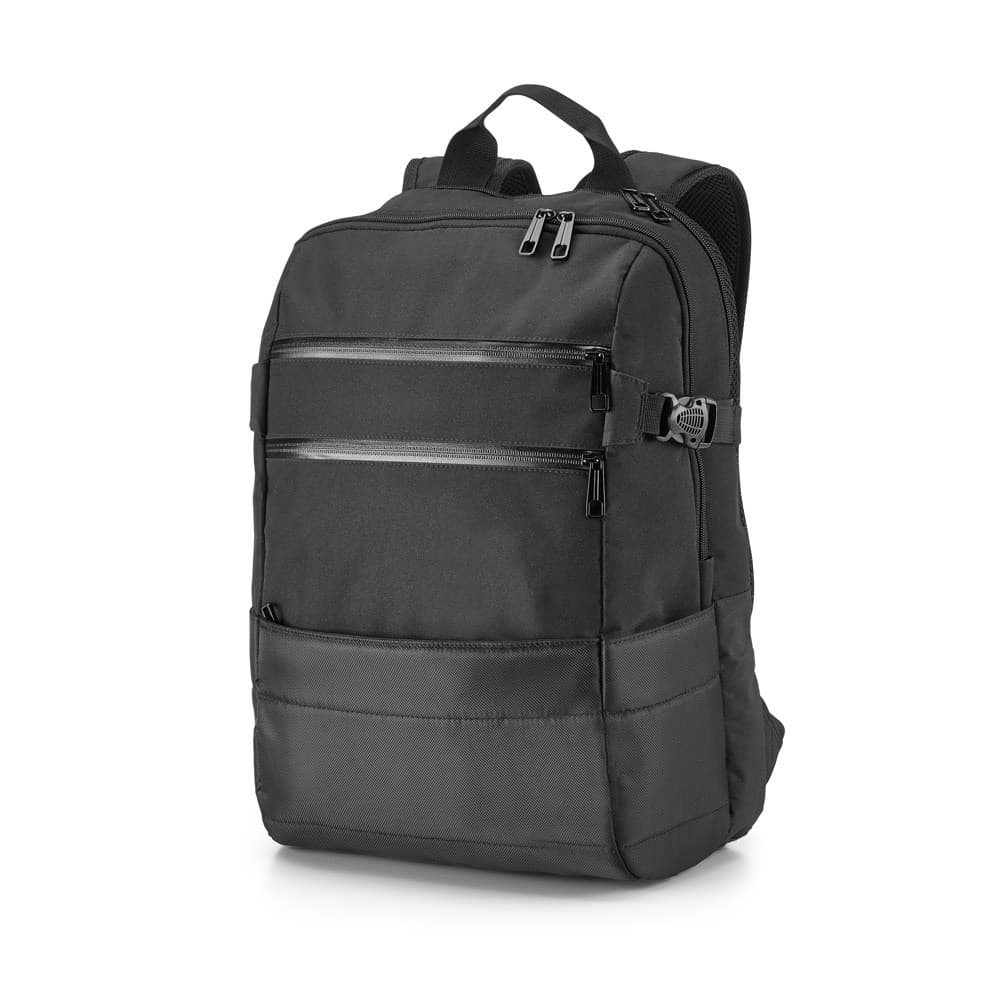 ZIPPERS BPACK. Rucsac pentru laptop 15.6'' din poliester 300D și jacquard 840D
