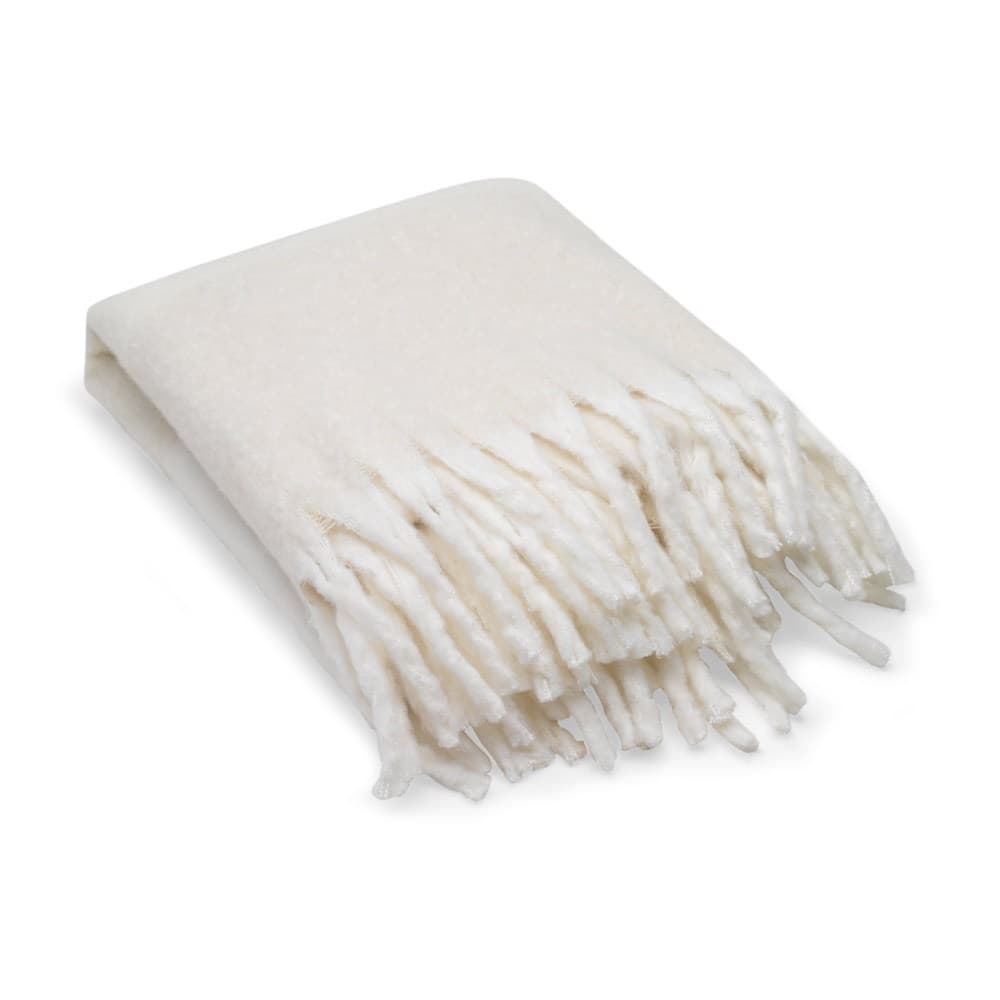 COMFY. Pătură din poliester reciclat (100% rPET) (300 g/m²), cu aspect mohair