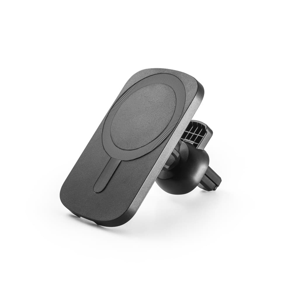 KOCH. Suport auto pentru smartphone cu încărcător magnetic fără fir 15W în ABS 100% reciclat (100% rABS)