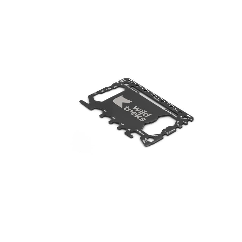 PEEBLES. Card multifuncțional din oțel inoxidabil cu 20 funcții