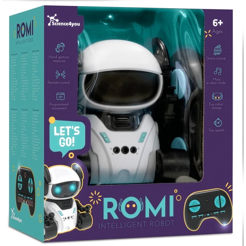 ROMI INTELLIGENT ROBOT. Jucărie educativă pentru copii