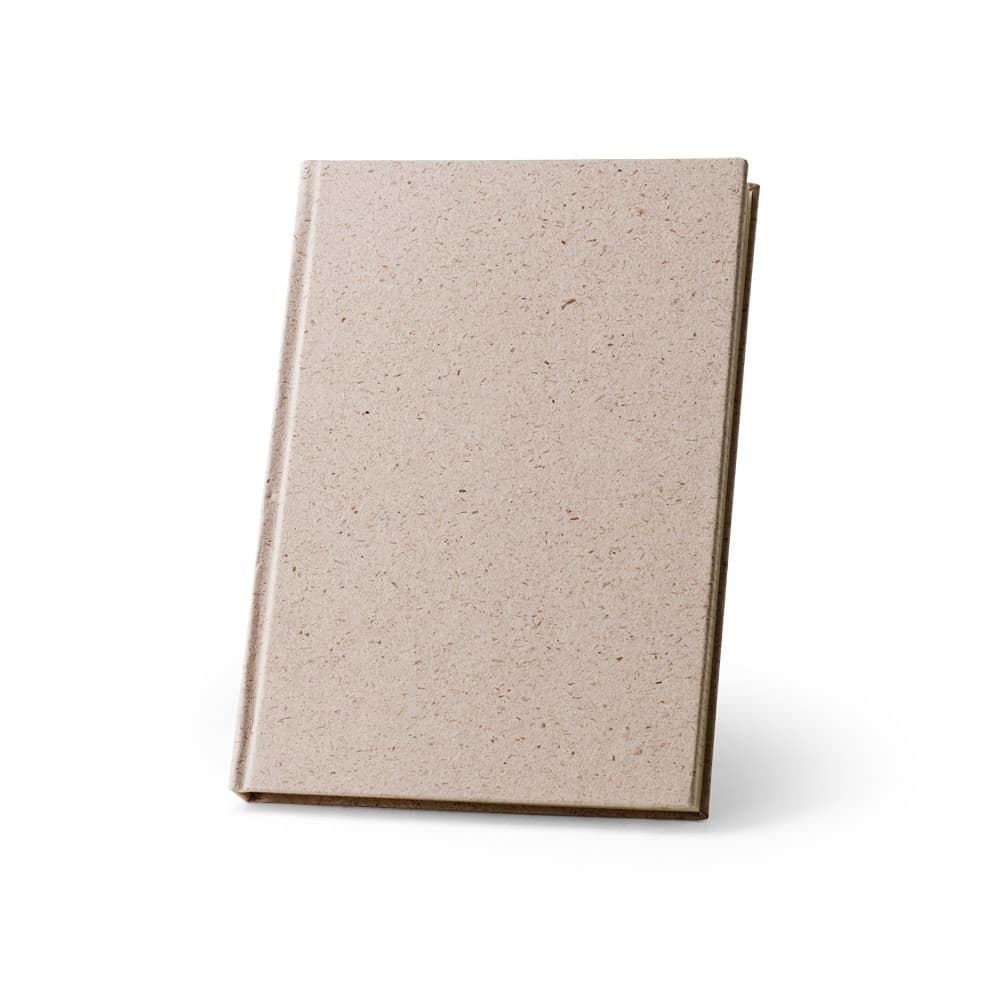 TEAPAD RIGID. Blocnotes A5 cu copertă dură, realizat din deșeuri de frunze de ceai (65%)