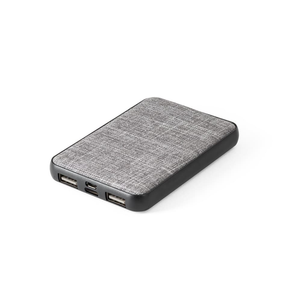 RENEWAL BATTERY. Power bank de 5'000 mAh din PET reciclat (100% rPET)
