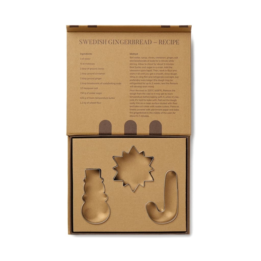 Set de 3 forme clasice pentru biscuiți VINGA