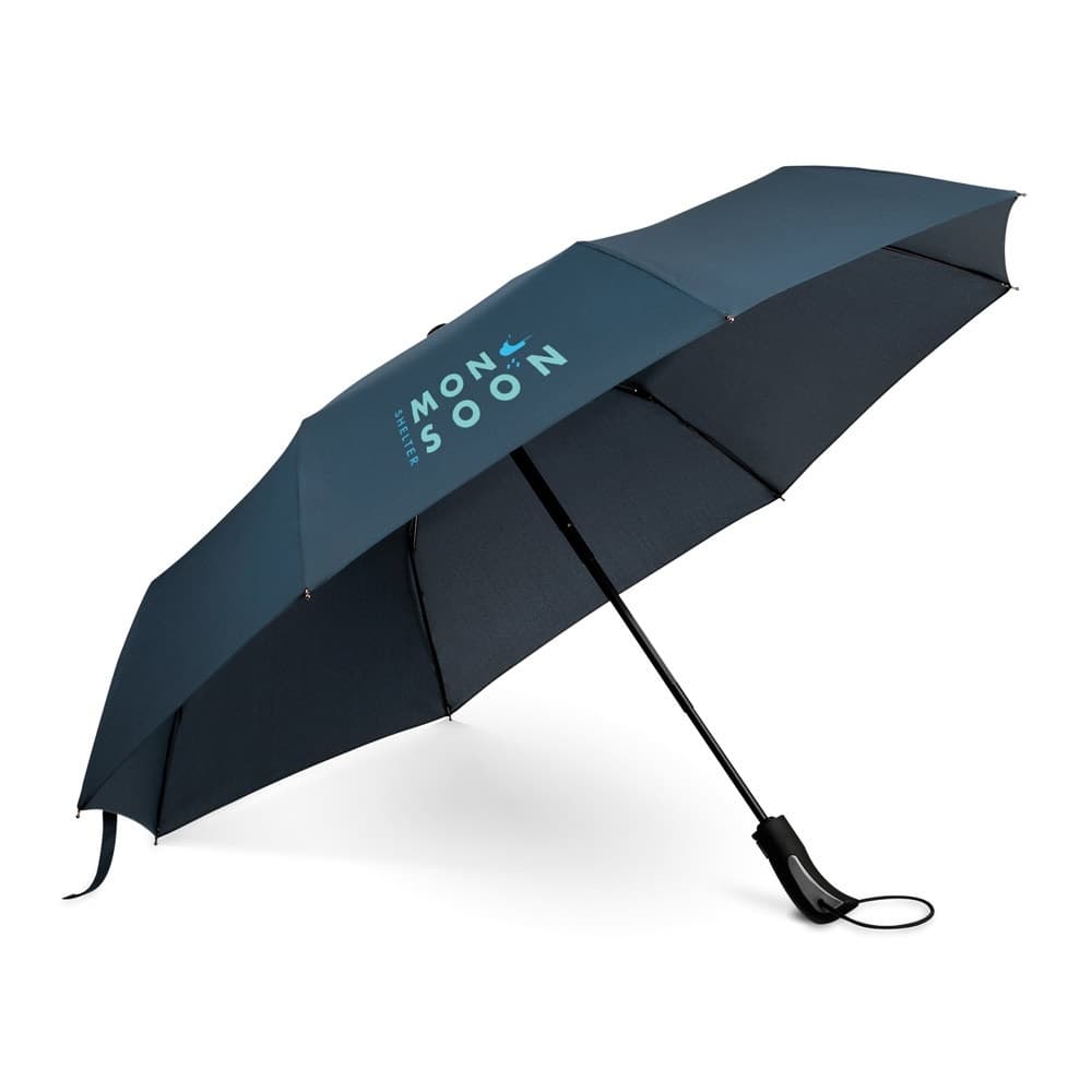 CAMPANELA. Umbrelă din pongee 190T cu deschidere și închidere automată