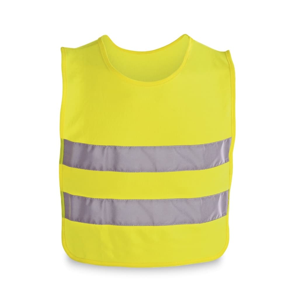 MIKE. Vestă reflectorizantă pentru copii din poliester (100%)