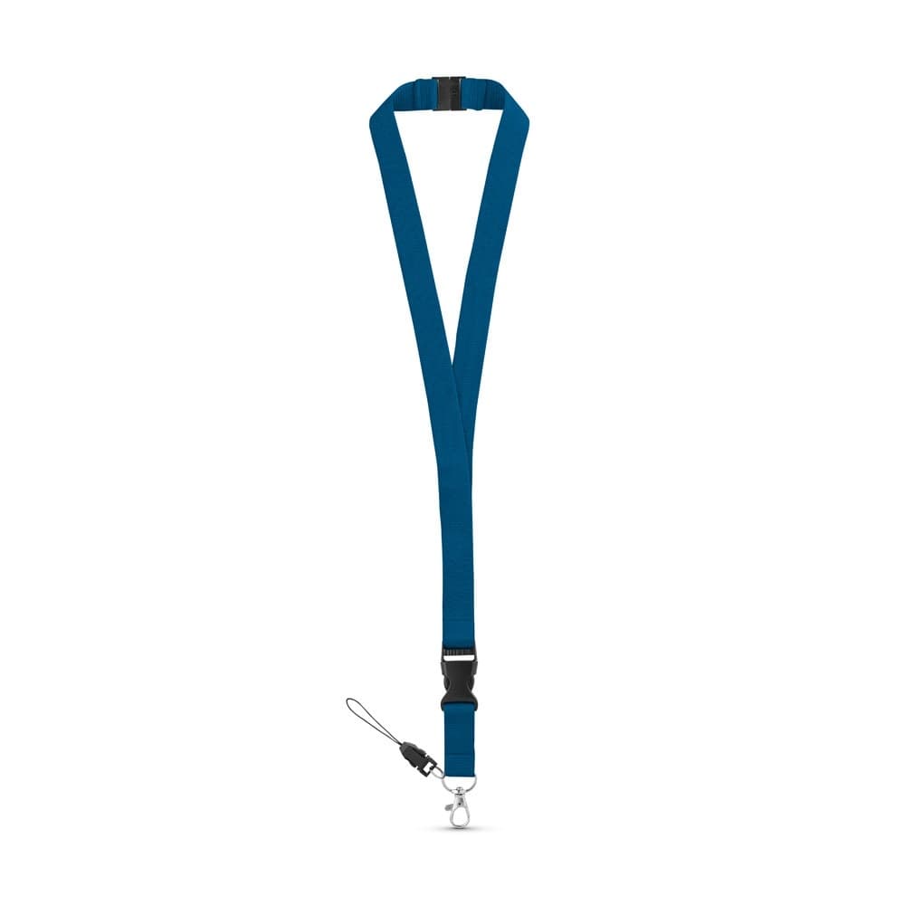 MURRAY. Lanyard din poliester cu carabina metalică