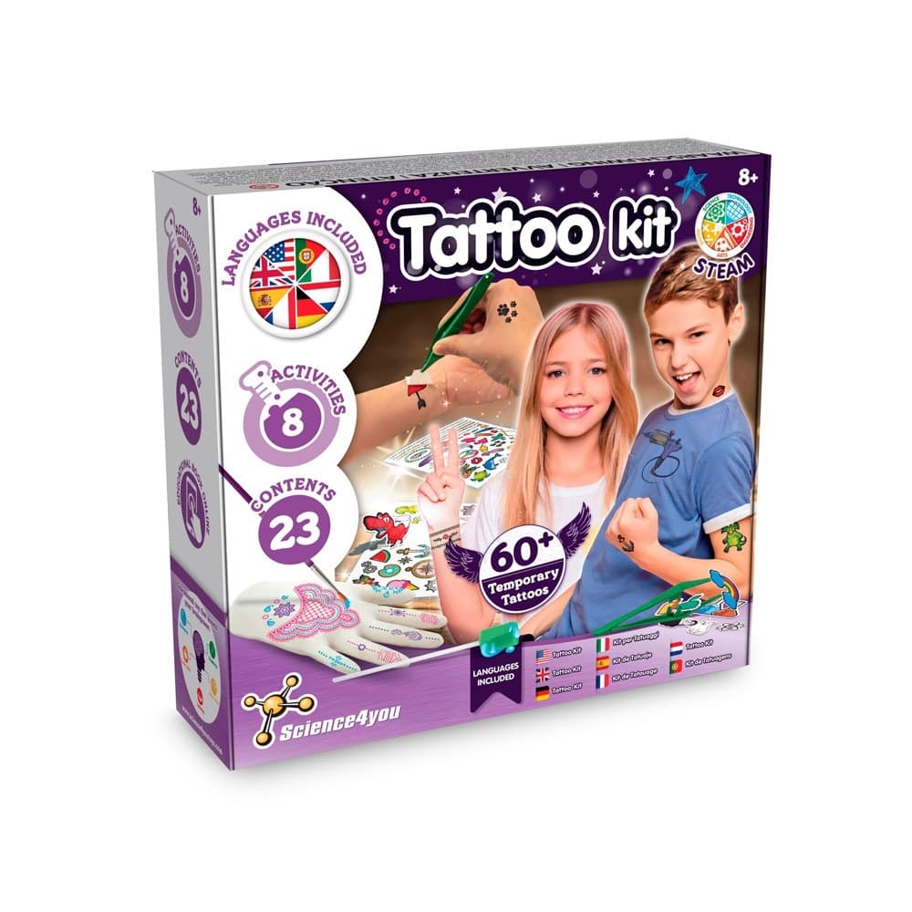 Tattoo Factory Kit I. Joc educațional pentru copii