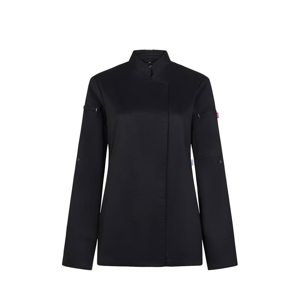 VL THOTH. Jachetă de bucătărie pentru femei (190 g/m²) din bumbac (35%) și poliester reciclat (65%)