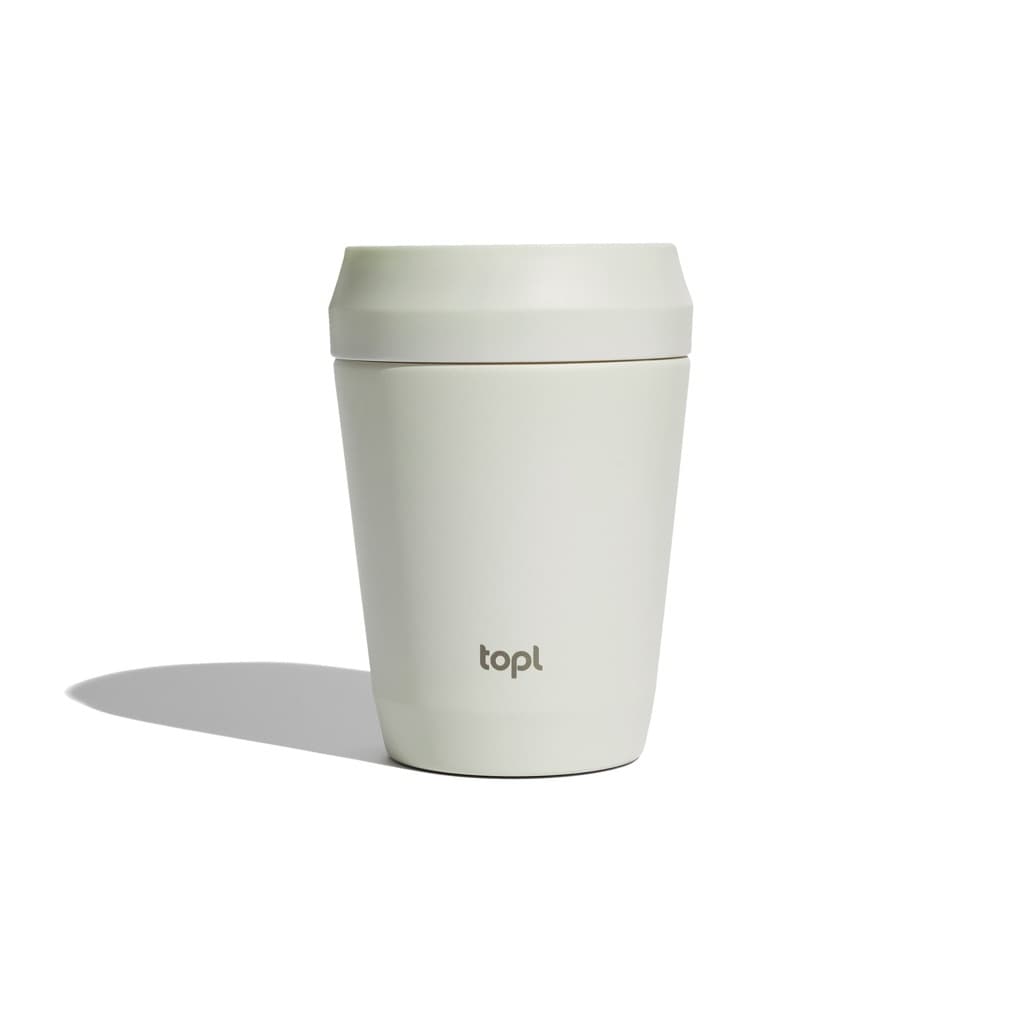 Pahar Topl din oțel reciclat, capac patentat 360, 235 ml