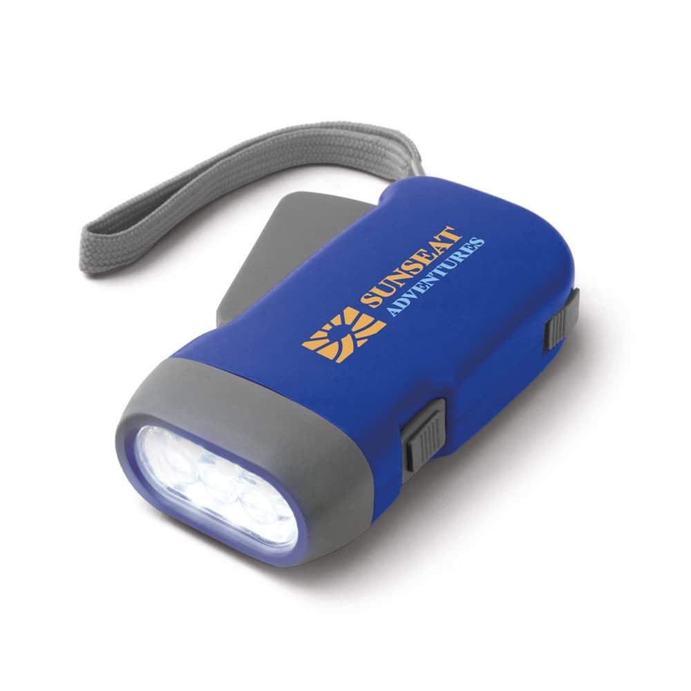 EDDIE. Lanternă Dynamo cu 3 LED-uri