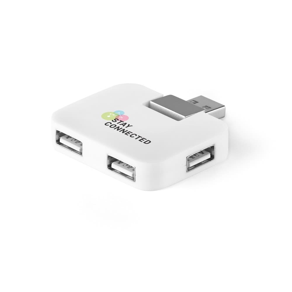 JANNES. HUB cu 4 porturi USB-A în ABS