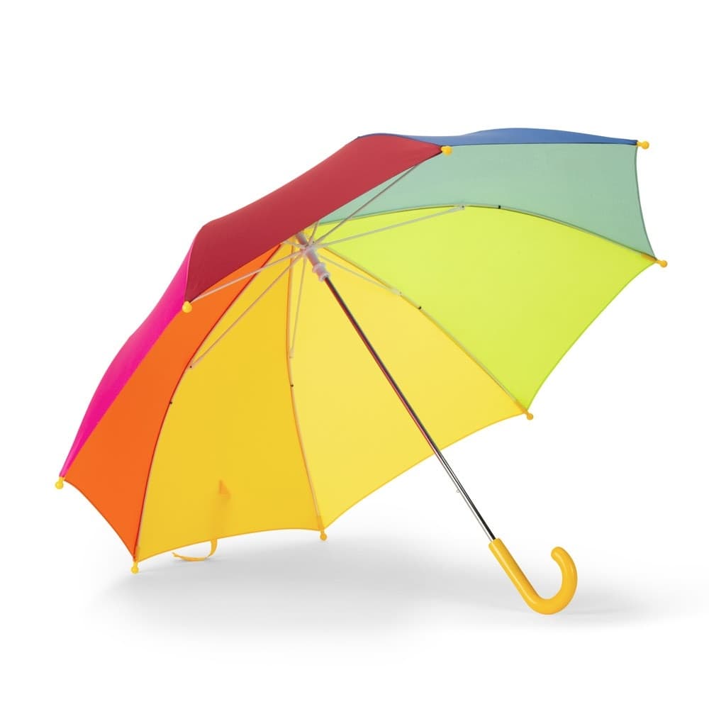OLIVIA. Umbrelă colorată pentru copii de 19" din poliester 190T