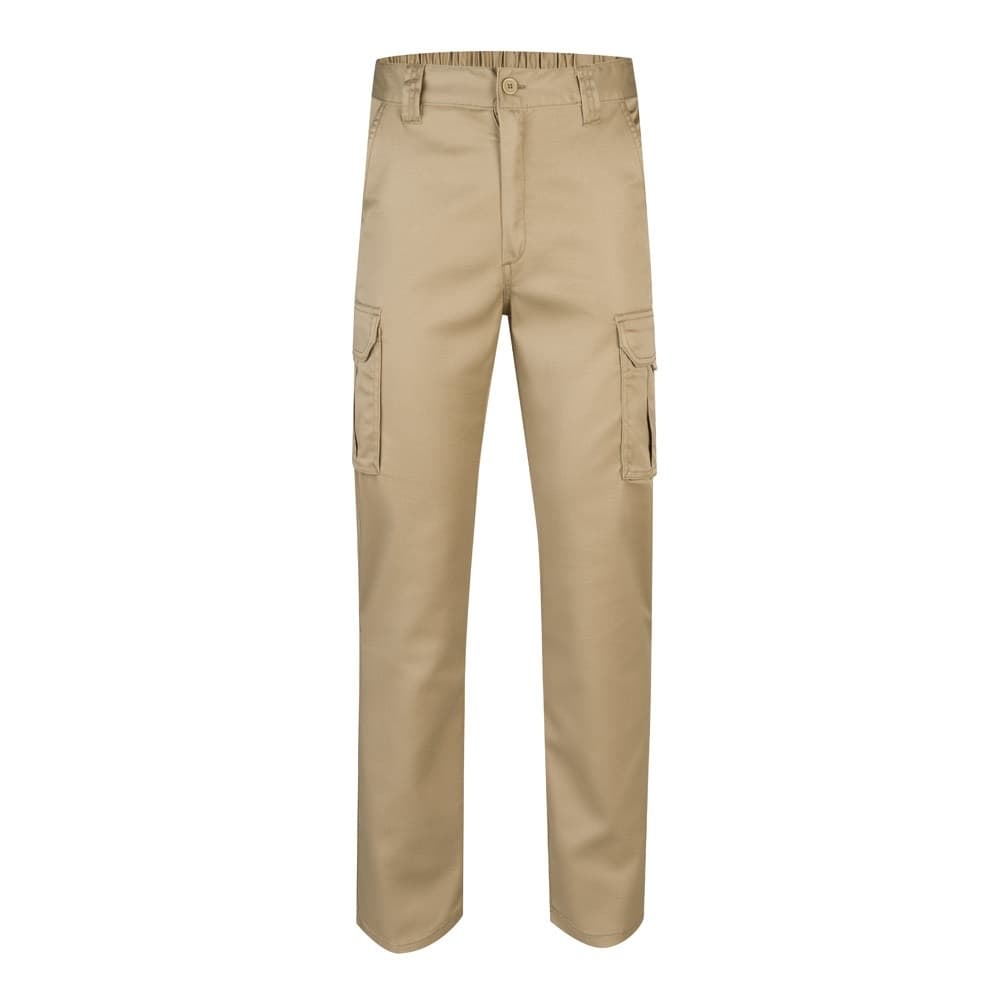 VL PAN. Pantaloni stretch cu buzunare multiple (290 g/m²), din bumbac (46%), EME (38%) și poliester (16%)