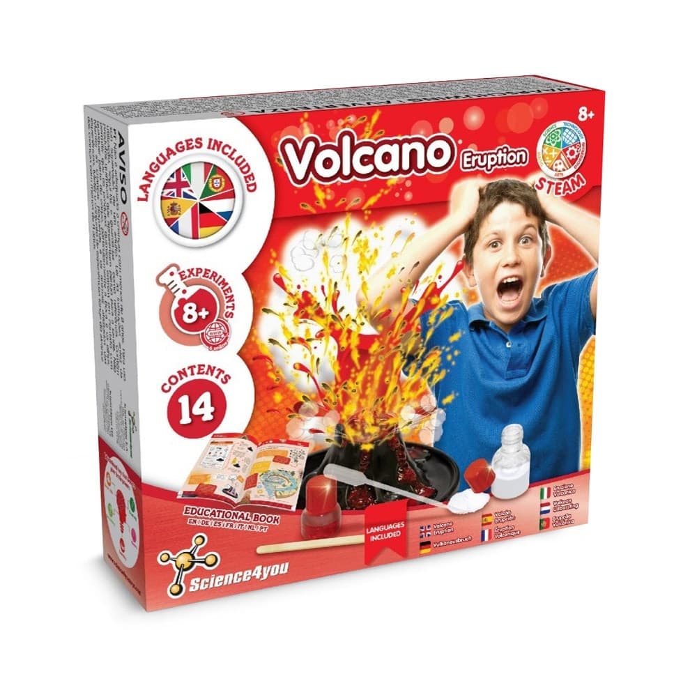 VOLCANIC ERUPTION GAME. Joc educativ pentru copii